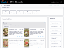 Setup Square menu and QR codes for Square ordering & payment with TorchFi